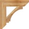 Ekena Millwork Imperial Slat Rough Sawn Bracket, Western Red Cedar, 6"W x 28"D x 28"H BKT06X28X28IMP06RWR - alternate 2